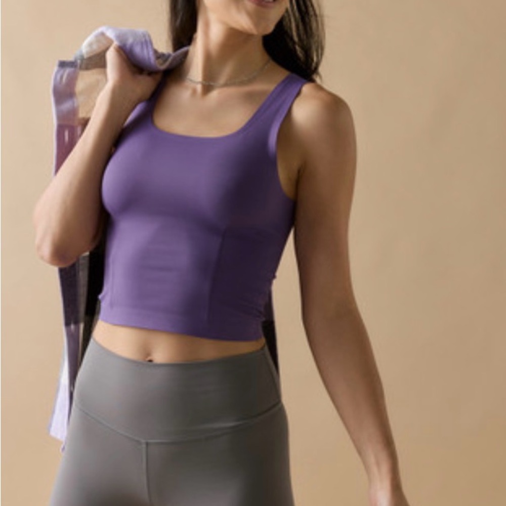 Francesca's Collections Purple Tank Top